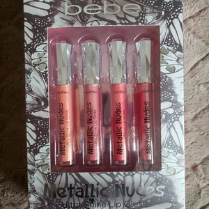 Bebe Metallic Nudes Ultra Shine Lip Gloss